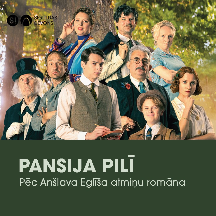 Izrādes "PANSIJA PILĪ pēc Anšlava Eglīša romāna motīviem / filma /  7., 8. sērija" attels
