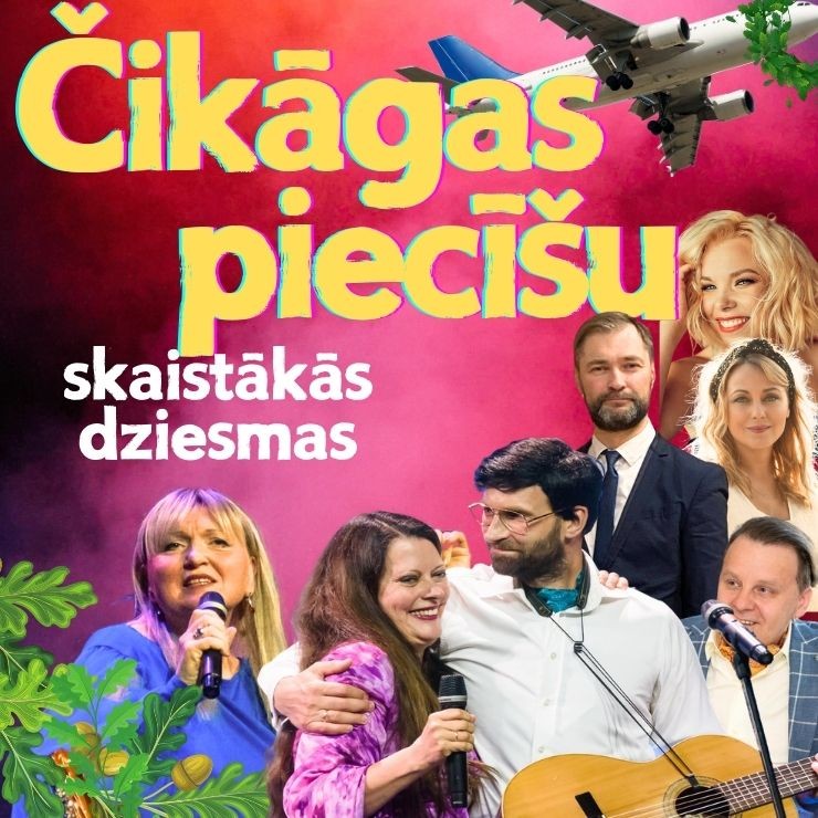 Izrādes "ČIKĀGAS PIECĪŠU skaistākās dziesmas." attels