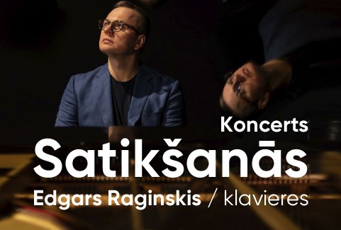 Izrādes "Edgara Raginska solokoncerts SATIKŠANĀS" attels
