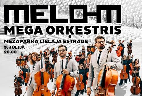 Izrādes "Melo-M Mega Orķestra lielkoncerts" attels