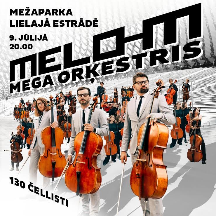 Izrādes "Melo-M Mega Orķestra lielkoncerts" attels
