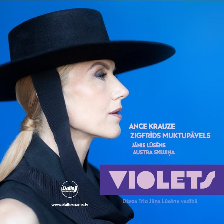 Izrādes "Ance Krauze/Zigfrīds Muktupāvels/Jānis Lūsēns/ Austra Skujiņa – VIOLETS" attels