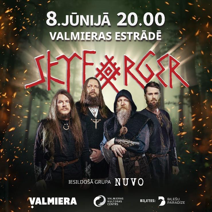 Izrādes "Grupas SKYFORGER koncerts" attels