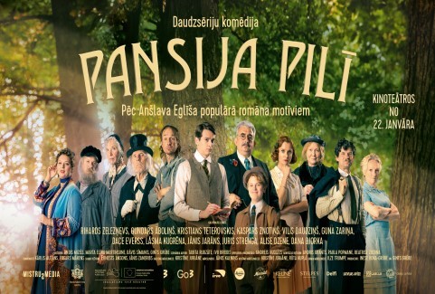 Izrādes "Kinoseanss / PANSIJA PILĪ | E8 - dokumentāls stāsts" attels