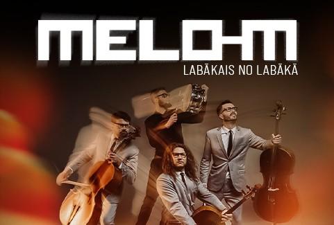 Izrādes "MELO-M / LABĀKAIS NO LABĀKĀ" attels