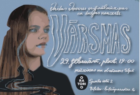 Izrādes "VĀRSMAS | Vaidas Voveres oriģinālmūzikas un dzejas koncerts" attels