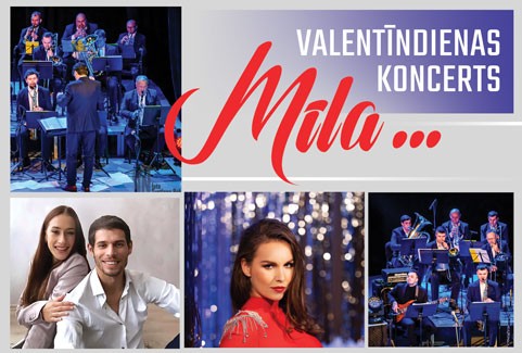 Izrādes "Koncertprogramma MĪLA..." attels