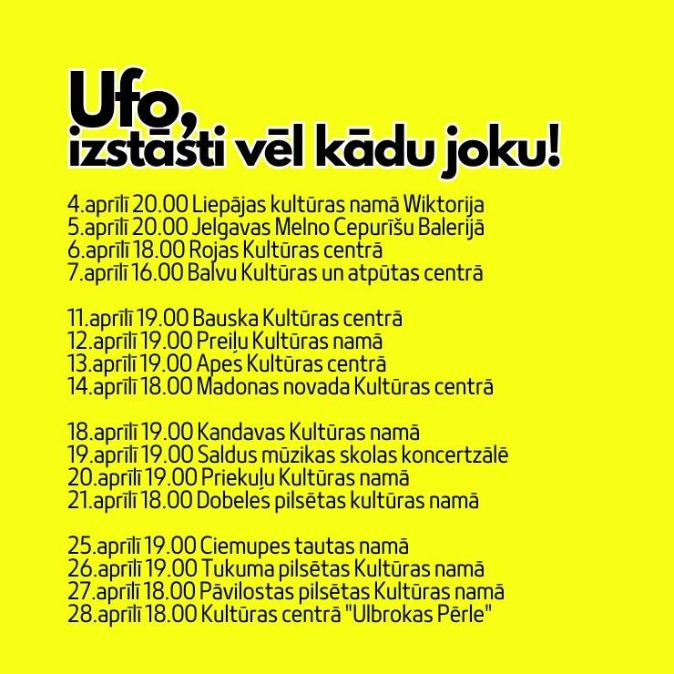 Galerijas bilde 3: UFO, izstāsti vēl kādu joku!