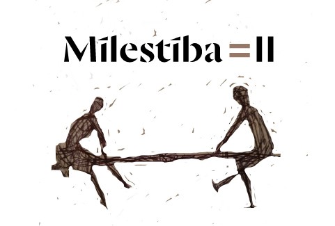 Izrādes "MĪLESTĪBA = II. Jauniešu koris BALSIS" attels