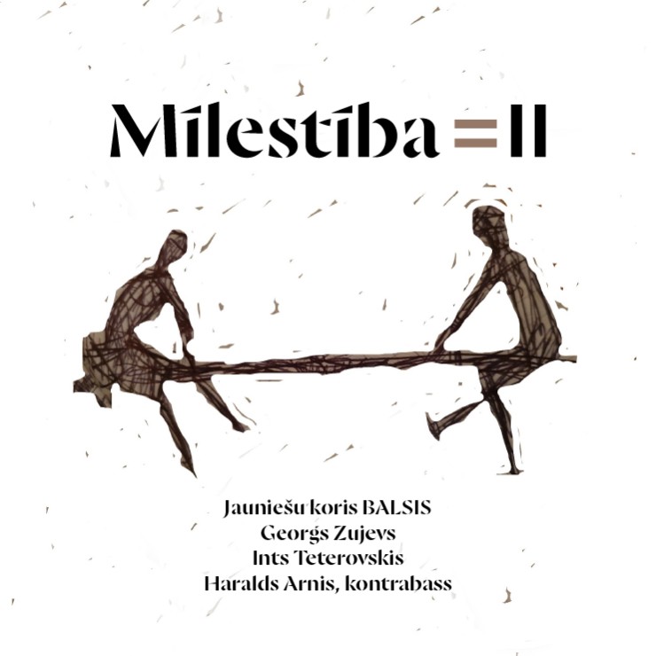 Izrādes "MĪLESTĪBA = II. Jauniešu koris BALSIS" attels