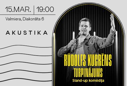 Izrādes "Rūdolfs Kugrēns. Stand-up komēdija TURPINĀJUMS" attels