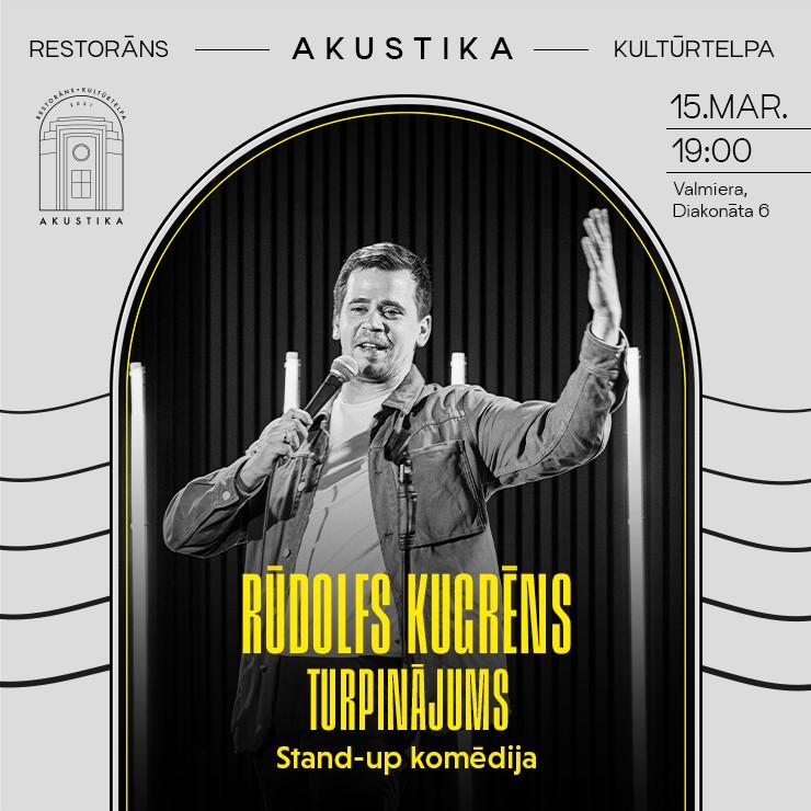 Izrādes "Rūdolfs Kugrēns. Stand-up komēdija TURPINĀJUMS" attels
