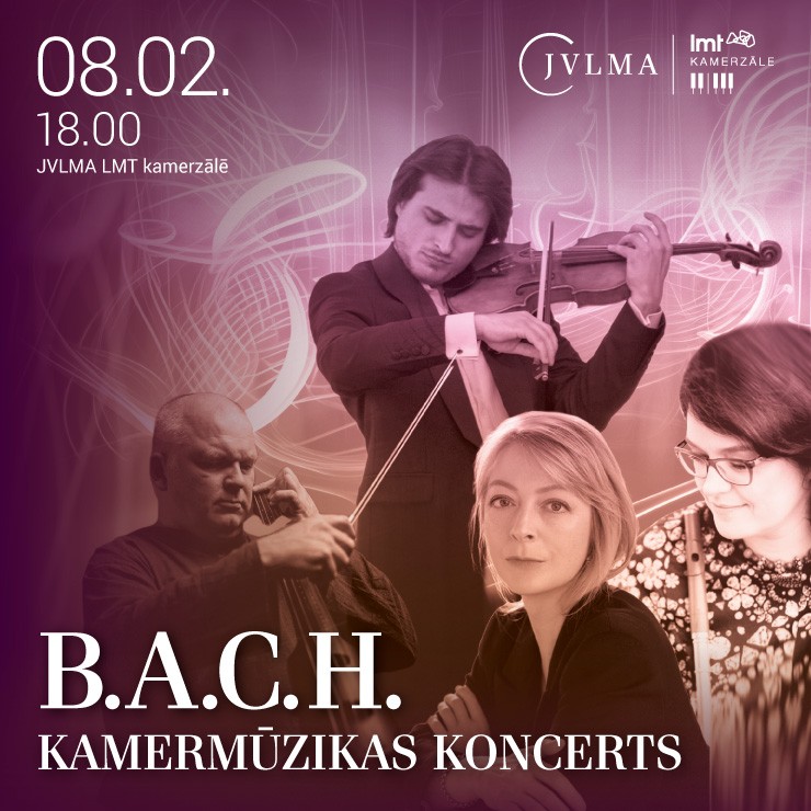 Izrādes "Kamermūzikas koncerts B.A.C.H." attels