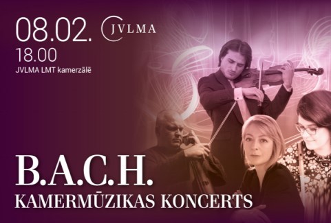 Izrādes "Kamermūzikas koncerts B.A.C.H." attels