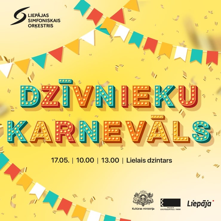 Izrādes "Dzīvnieku karnevāls" attels
