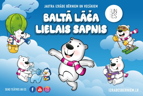 Izrādes "BALTĀ LĀČA LIELAIS SAPNIS izrāde bērniem un vecākiem / TEĀTRIS UN ES" attels