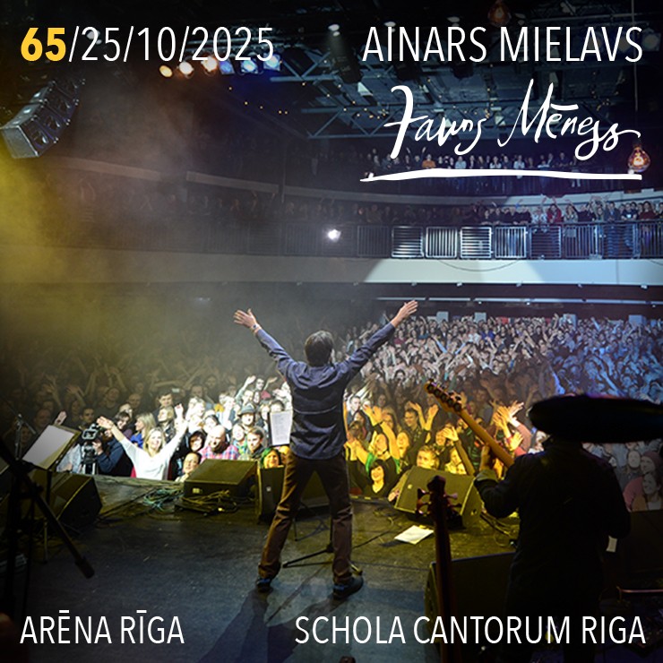 Izrādes "AINARS MIELAVS 65 | JAUNS MĒNESS | SCHOLA CANTORUM RIGA" attels