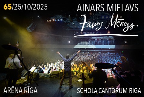 Izrādes "AINARS MIELAVS 65 | JAUNS MĒNESS | SCHOLA CANTORUM RIGA" attels
