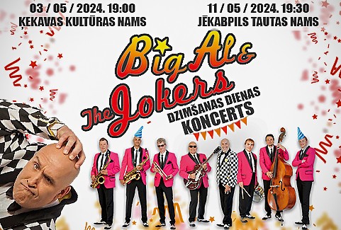 Изображение спектакля "Pavasara noskaņas koncerts ar grupu Big Al & The Jokers"