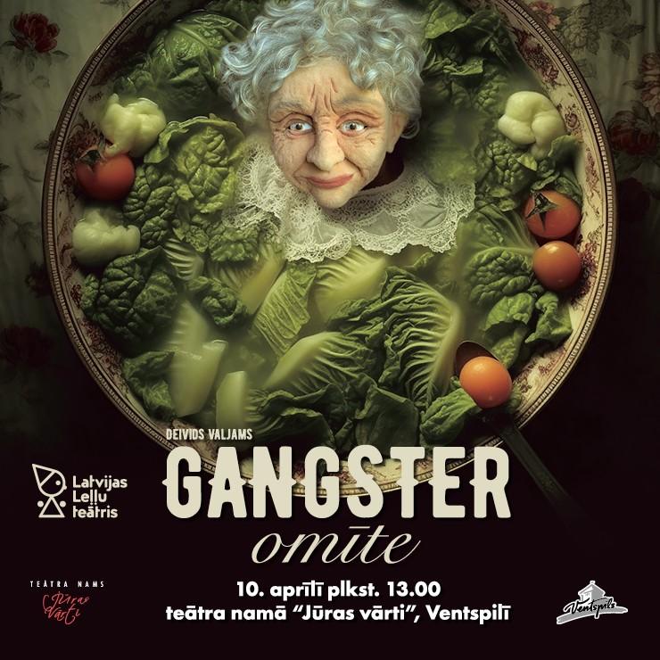 Izrādes "Latvijas Leļļu teātra izrāde GANGSTEROMĪTE" attels