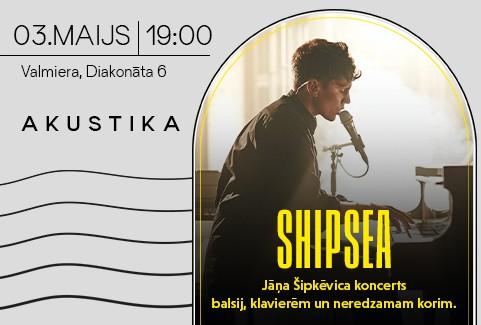 Izrādes "SHIPSEA | Jāņa Šipkēvica koncerts balsij, klavierēm un neredzamam korim" attels