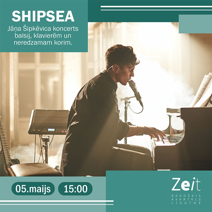 Izrādes "SHIPSEA | Jāņa Šipkēvica koncerts balsij, klavierēm un neredzamam korim" attels