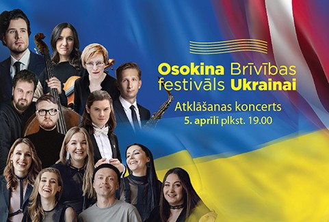 Izrādes "Osokina Brīvības festivāls Ukrainai. Atklāšanas koncerts" attels