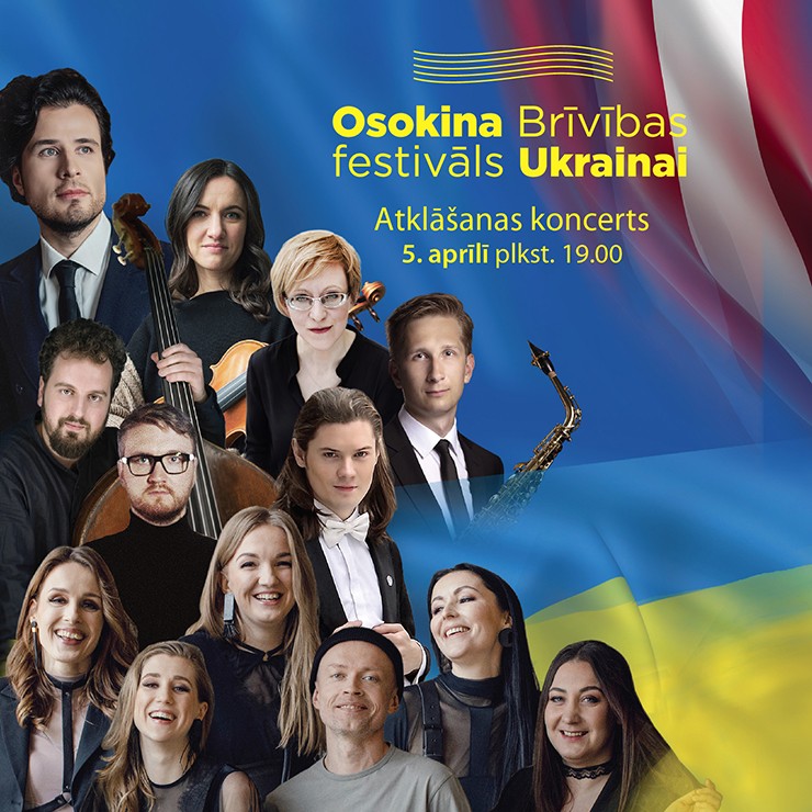 Izrādes "Osokina Brīvības festivāls Ukrainai. Atklāšanas koncerts" attels