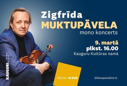 Izrādes "Zigfrīda Muktupāvela mono koncerts" attels