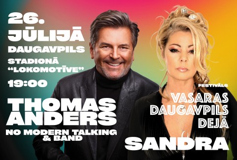 Izrādes "THOMAS ANDERS (Modern Talking) & SANDRA" attels