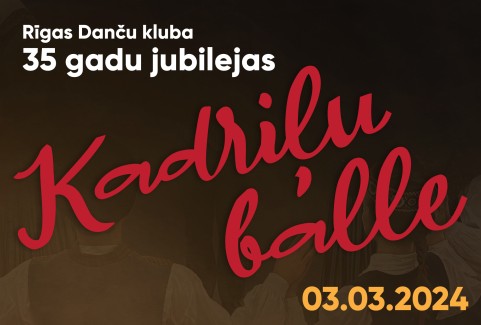 Izrādes "Rīgas Danču kluba 35 gadu jubilejas Kadriļu balle" attels
