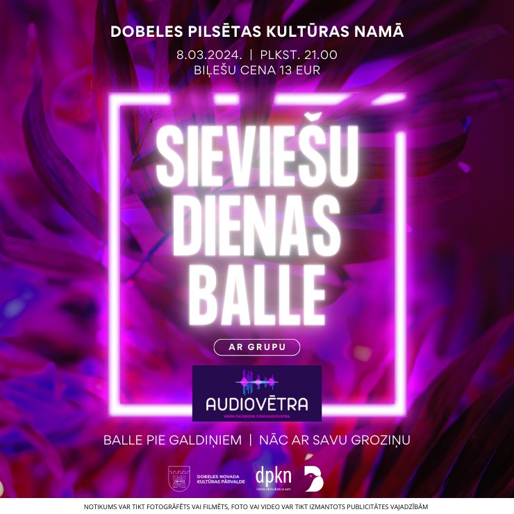 Izrādes "Sieviešu dienas balle ar grupu AUDIOVĒTRA" attels