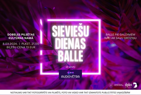 Izrādes "Sieviešu dienas balle ar grupu AUDIOVĒTRA" attels