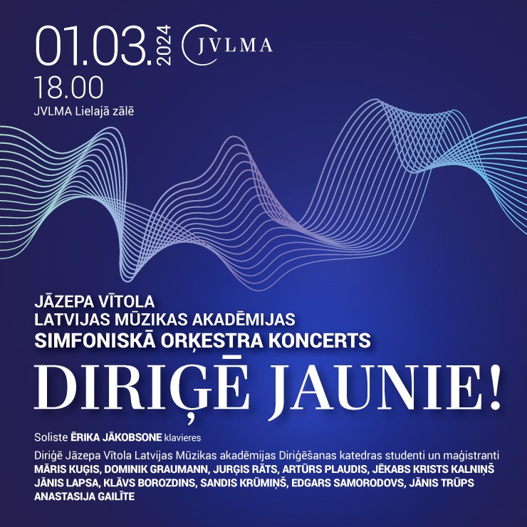 Izrādes "JVLMA simfoniskā orķestra koncerts "Diriģē jaunie!"" attels