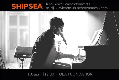 Izrādes "SHIPSEA | Jāņa Šipkēvica koncerts balsij, klavierēm un neredzamam korim" attels