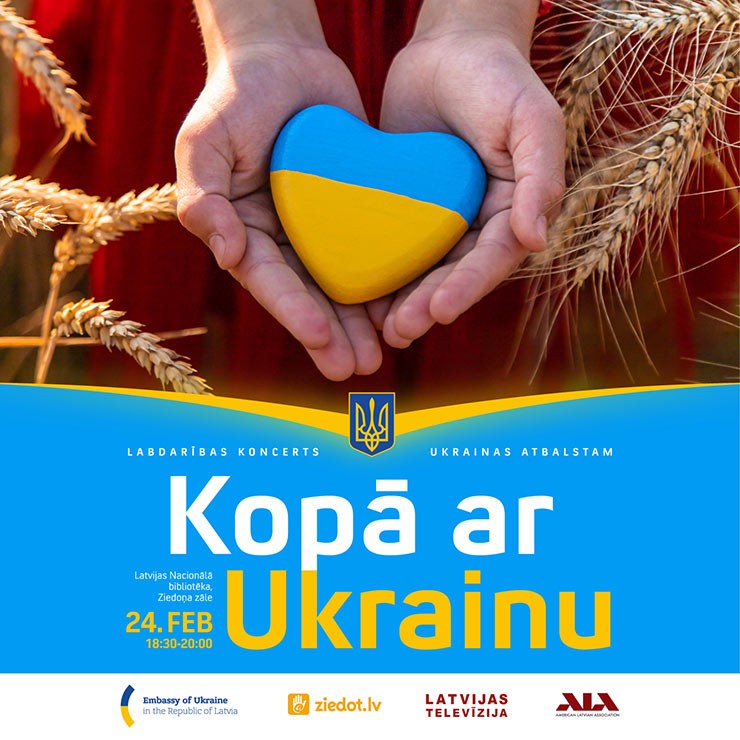 Izrādes "Labdarības koncerts Ukrainas atbalstam KOPĀ AR UKRAINU" attels