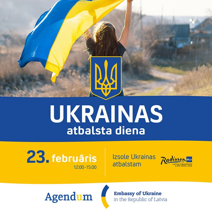 Izrādes "Ukrainas Atbalsta diena" attels