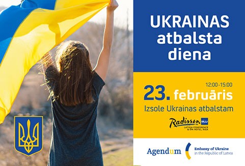 Izrādes "Ukrainas Atbalsta diena" attels