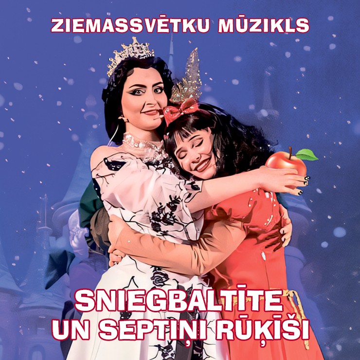 Image of the event "Muzikāla Ziemassvētku pasaka SNIEGBALTĪTE UN SEPTIŅI RŪĶĪŠI"
