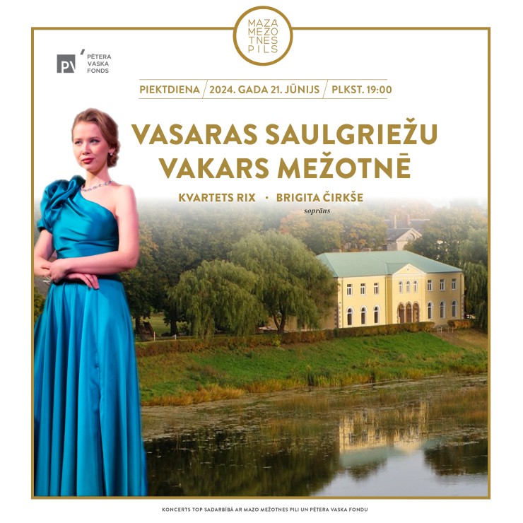 Izrādes "Vasaras saulgriežu vakars Mežotnē" attels