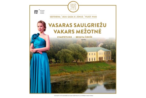 Izrādes "Vasaras saulgriežu vakars Mežotnē" attels