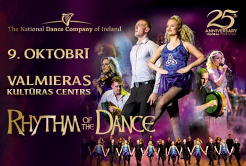 Izrādes "RHYTHM OF THE DANCE" attels