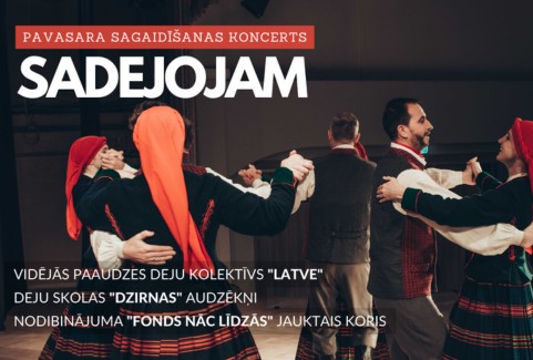 Izrādes "SADEJOJAM - pavasara sagaidīšanas koncerts" attels