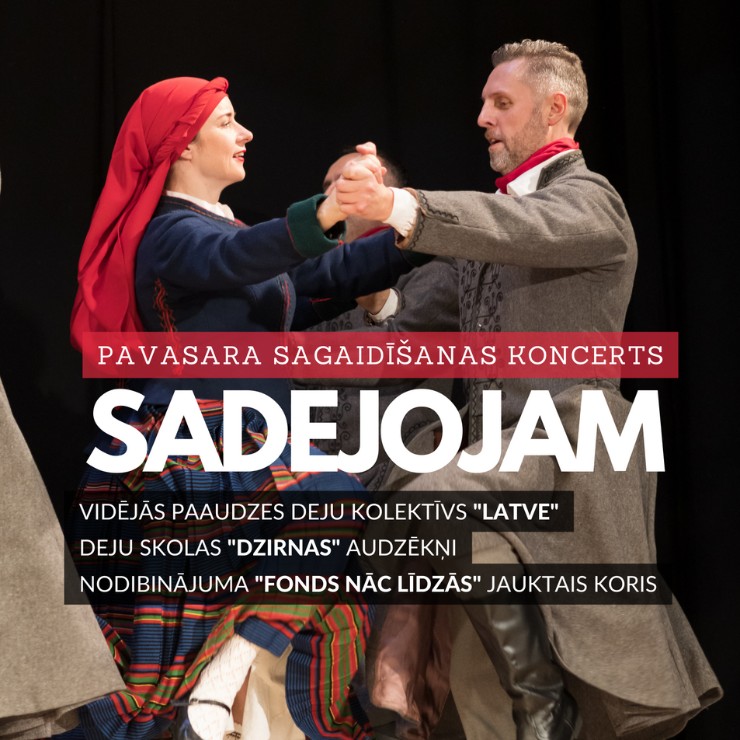 Izrādes "SADEJOJAM - pavasara sagaidīšanas koncerts" attels