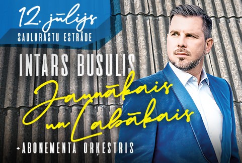 Izrādes "INTARS BUSULIS UN ABONEMENTA ORĶESTRIS “JAUNĀKAIS UN LABĀKAIS”" attels