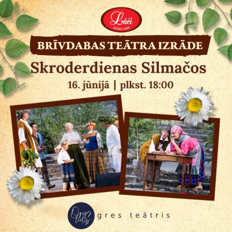 Izrādes "BRĪVDABAS TEĀTRA IZRĀDE – Skroderdienas Silmačos" attels