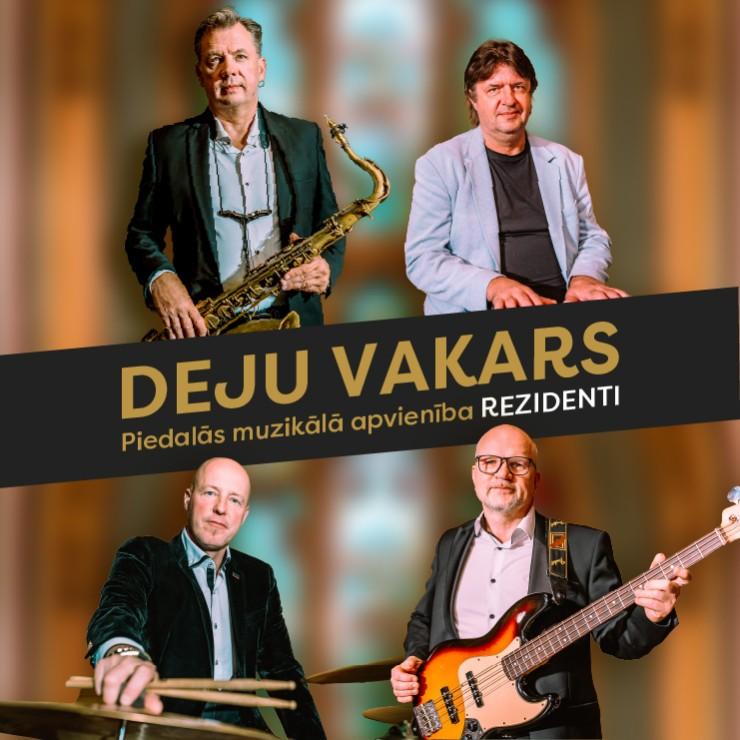 Izrādes "Deju vakars ar muzikālo apvienību REZIDENTI" attels