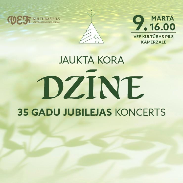 Izrādes "Jauktā kora DZĪNE 35 gadu jubilejas koncerts" attels