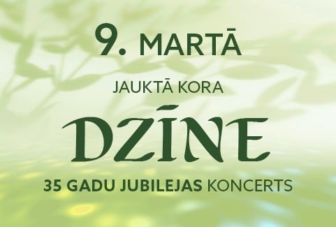Izrādes "Jauktā kora DZĪNE 35 gadu jubilejas koncerts" attels