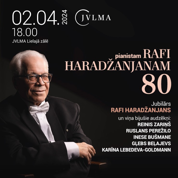 Izrādes "RAFI HARADŽANJANAM - 80" attels
